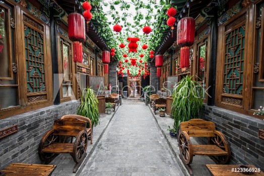 Picture of Typical chinese courtyard